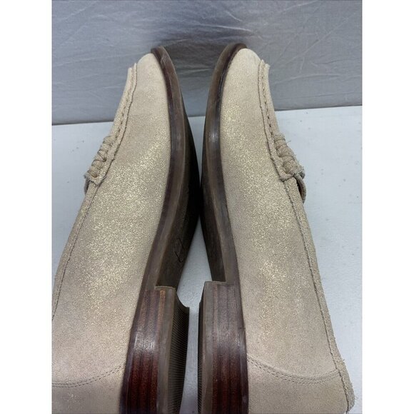 Vionic Waverly‎ Loafers Nubuck Brushed Leather Metallic gray Women’s 6.5 - Picture 5 of 9